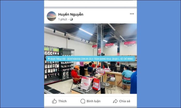 Hướng dẫn xóa địa điểm check-in trên ảnh đã đăng Facebook