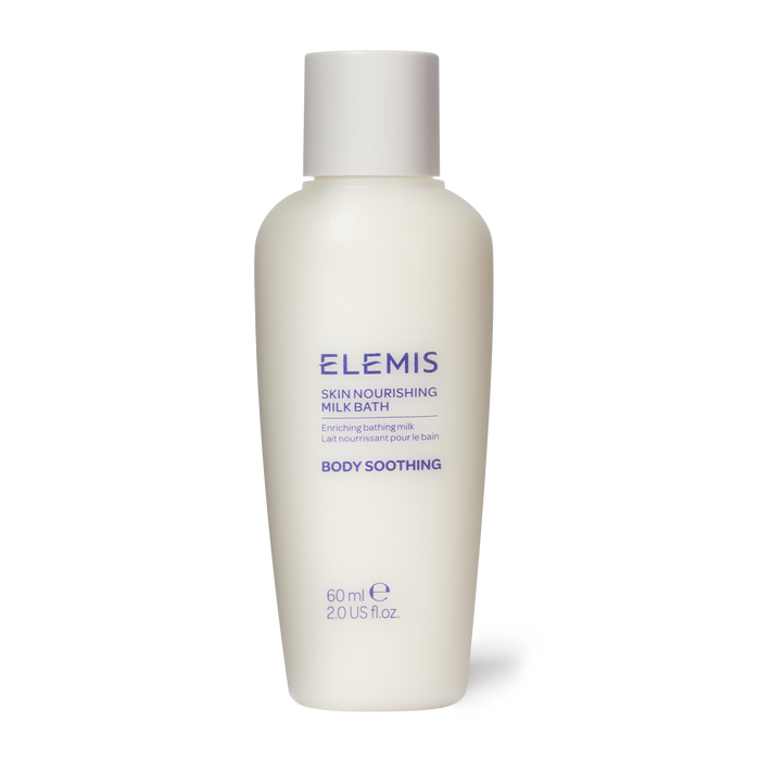 The bottle of milk bath product
