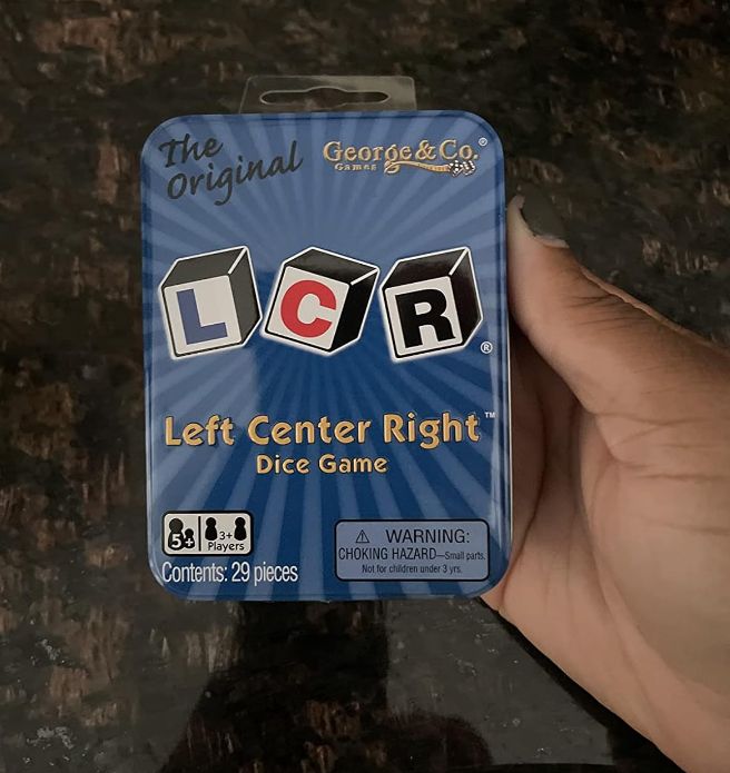 a reviewer holding the