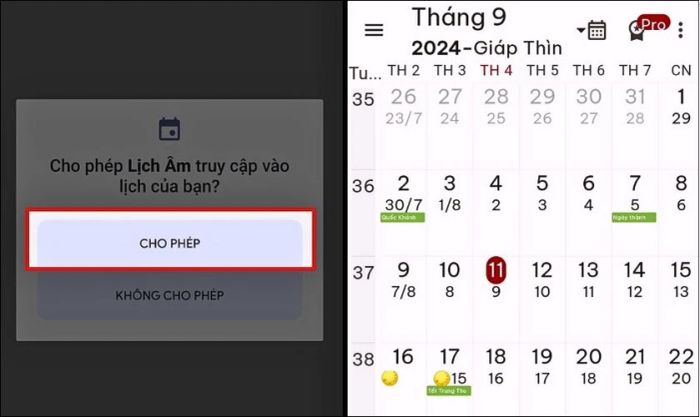 Hướng dẫn cài đặt lịch âm cho Xiaomi