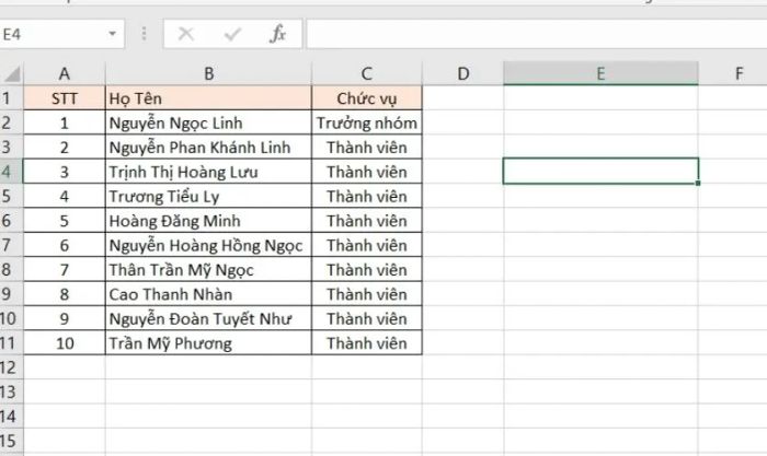 Sử dụng hàm LEFT kết hợp với SEARCH để lấy chuỗi con