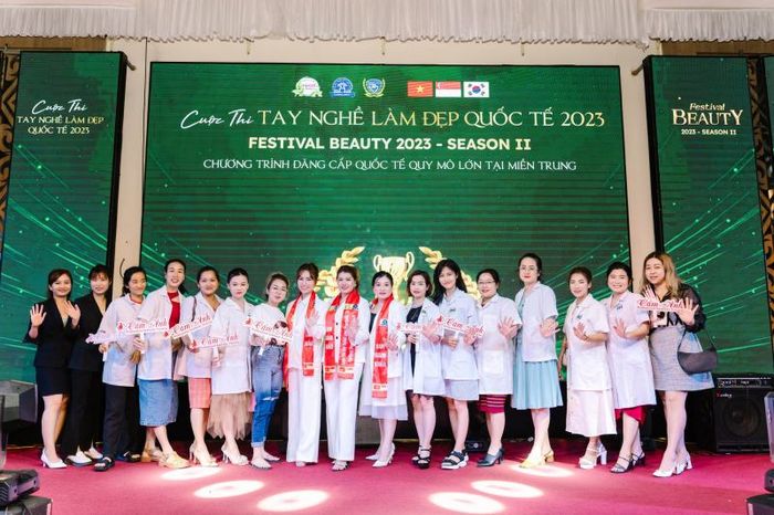 A reviewer showcasing a black and white cow print outfit