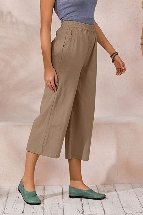 Pants in a rich brown shade.
