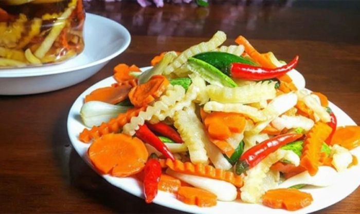 Hướng dẫn thực hiện món dưa món ngày Tết theo phong cách miền Nam