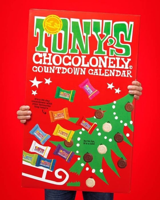 tony's chocolonely advent calendar