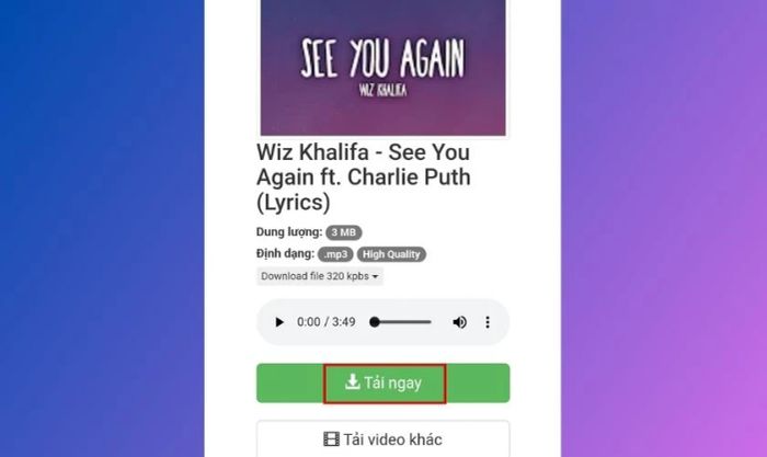 Nhấn vào để tải file ngay về Zing MP3
