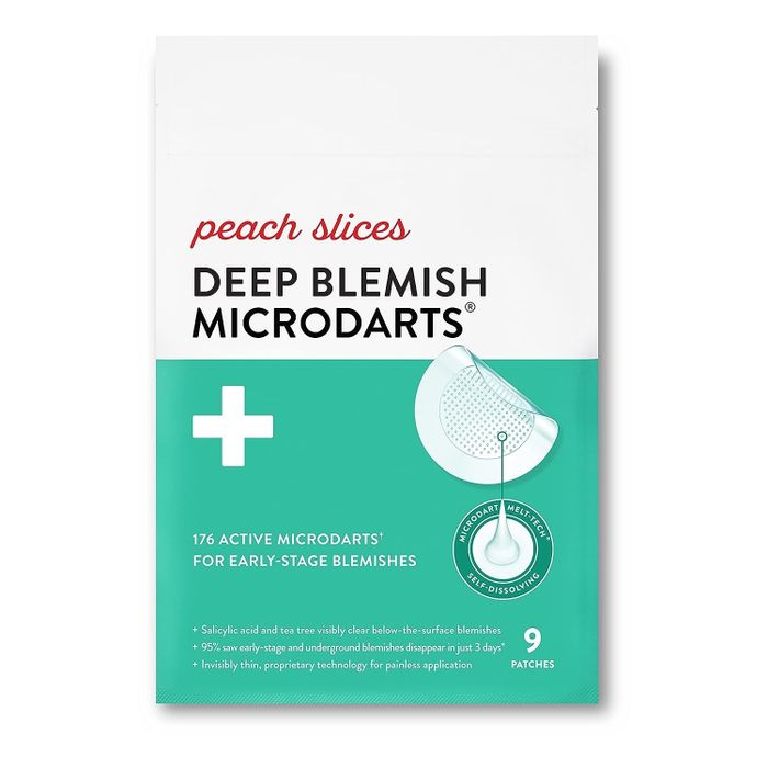 Packaging for Peach Slices Deep Blemish Microdart patches