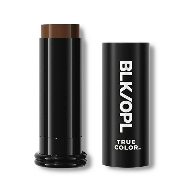 BLK/OPL foundation stick with the cap off, perfect for a wide range of skin tones