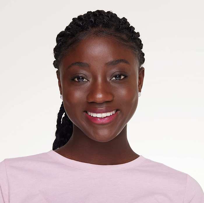 A model wearing the lipstick