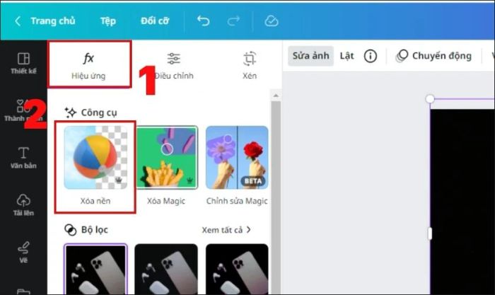 Hướng dẫn cách xóa nền ảnh từ thư viện Canva một cách dễ dàng