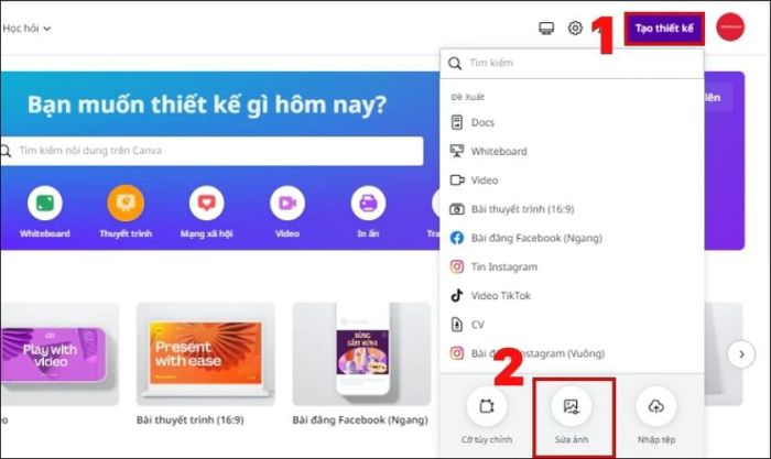 Hướng dẫn tách nền ảnh trong Canva trên máy tính