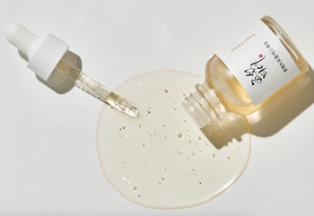 The serum spilled over