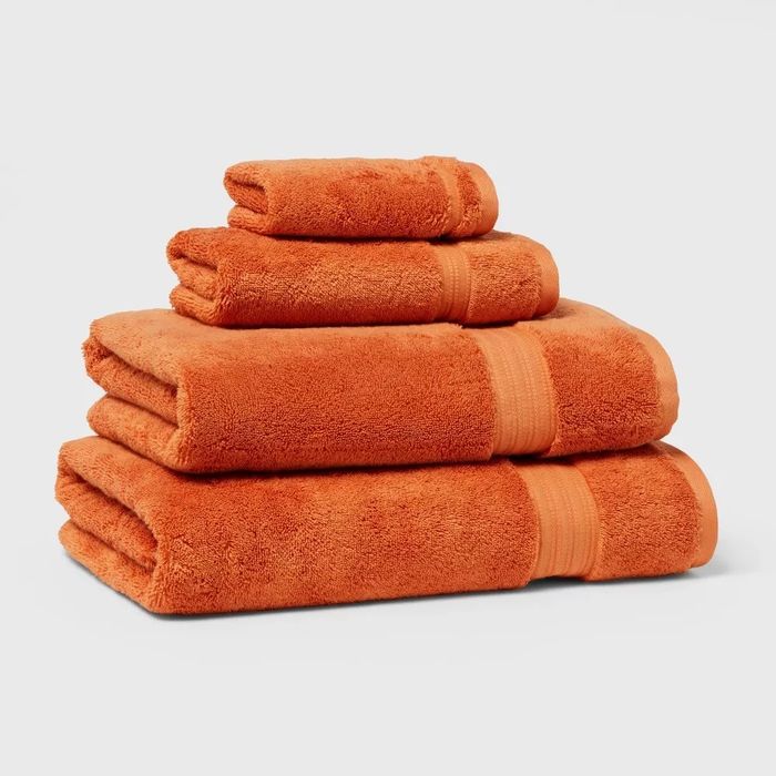The orange towels