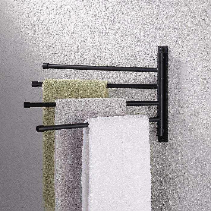 A set of towel bars.