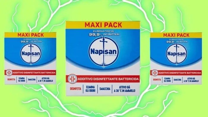 Napisan Maxi Pack disinfectant cleaner.