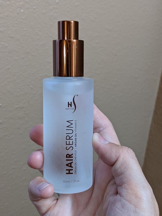 A photo of the serum being reviewed.