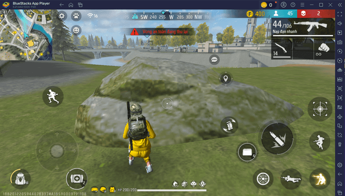 Mẹo và chiến thuật hữu ích cho người mới khi chơi Free Fire kết hợp với NARUTO SHIPPUDEN trên PC qua BlueStacks.