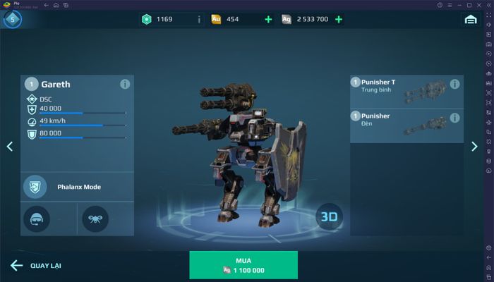 Các robot lý tưởng dành cho người mới khi tham gia War Robots Multiplayer Battles trên PC qua BlueStacks.