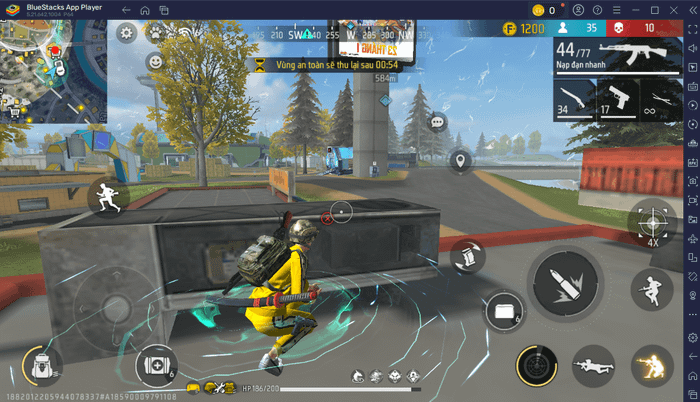 Mẹo và chiến thuật hữu ích cho người mới khi chơi Free Fire kết hợp với NARUTO SHIPPUDEN trên PC qua BlueStacks.