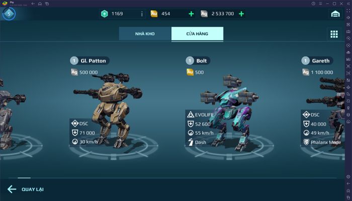 Bí kíp và hướng dẫn dành cho game thủ khi chơi War Robots Multiplayer Battles trên PC bằng BlueStacks
