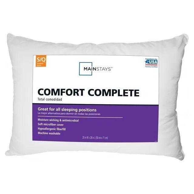 Pair of hypoallergenic pillows