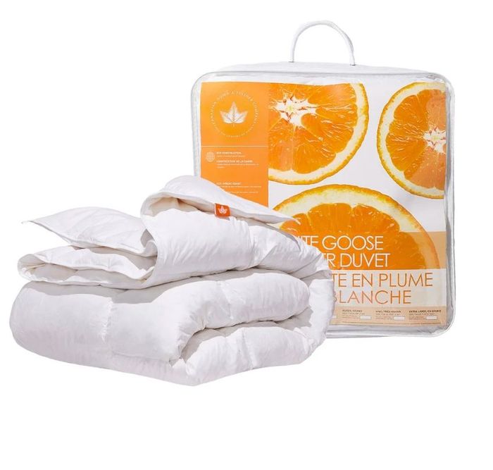 Duvet cover for added protection and style