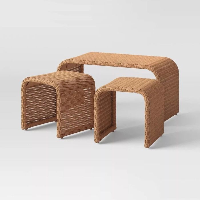 Three accent tables