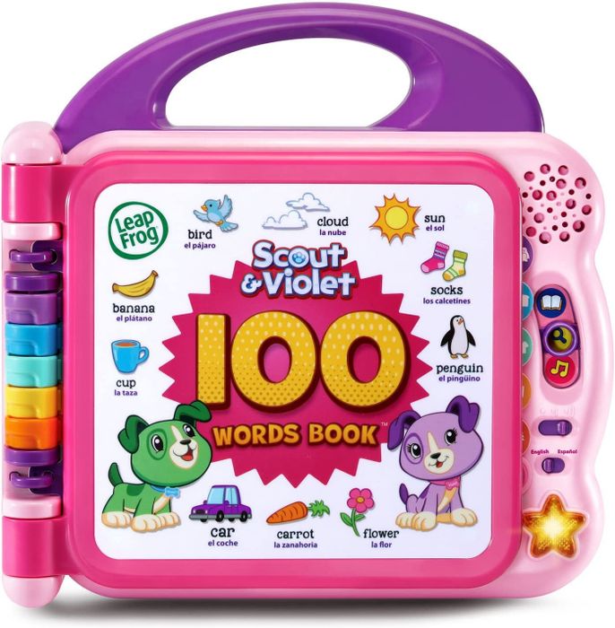 The 100 Words Book designed for children