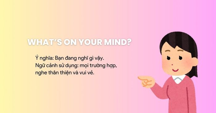 What’s going through your mind?