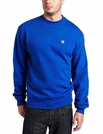 A model showcasing the sweatshirt.