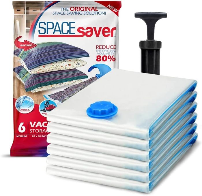 The space saver vacuum bags.