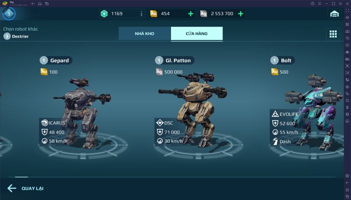 Hướng dẫn dành cho người mới bắt đầu khi tham gia War Robots Multiplayer Battles trên PC qua BlueStacks