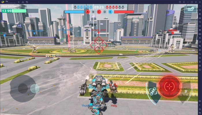 Hướng dẫn cho người mới khi chơi War Robots Multiplayer Battles trên PC qua BlueStacks