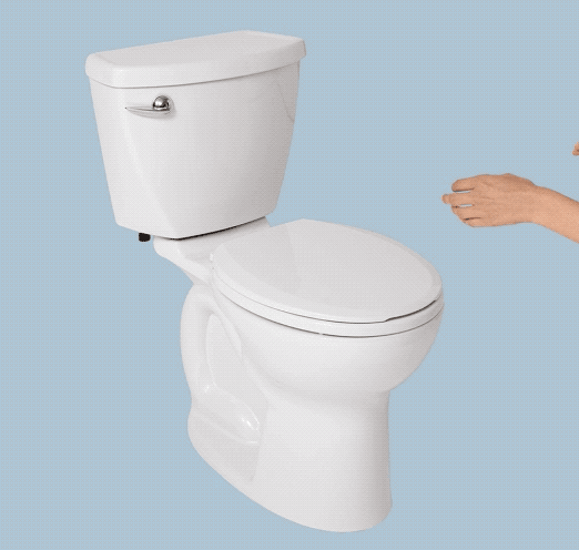 A GIF showing the installation process of the bidet on a toilet.
