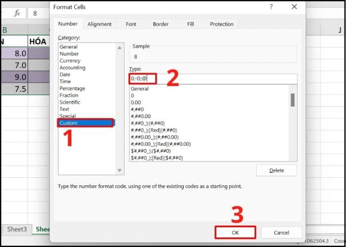 Cách bỏ số 0 trong Excel