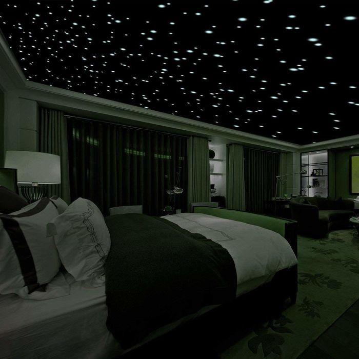 The stars adorning a ceiling