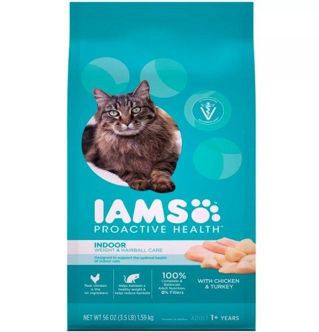 The bag containing the food