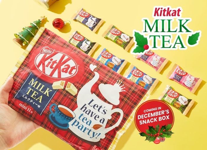 Milk tea-flavored Kit Kats.