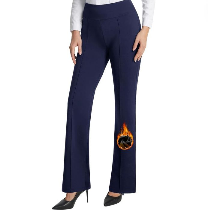 A model showcasing the dress pants
