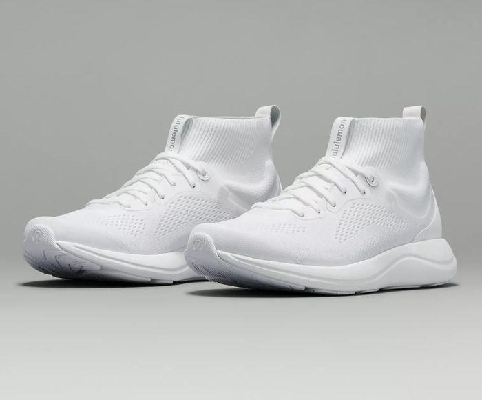 the white sneakers