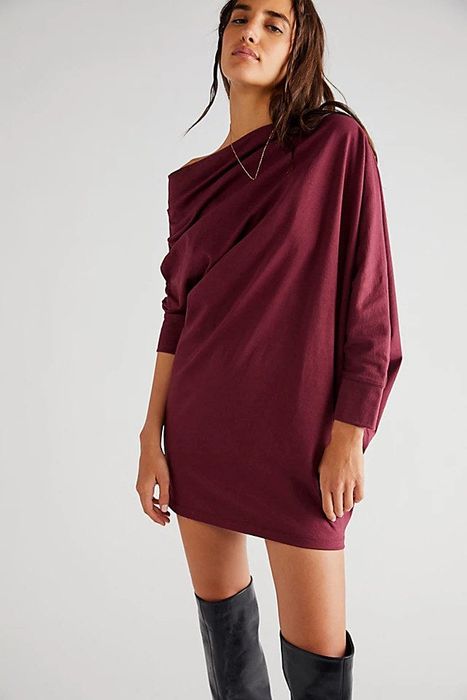Model showcasing the acai dress