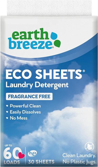 Detergent sheets for convenience