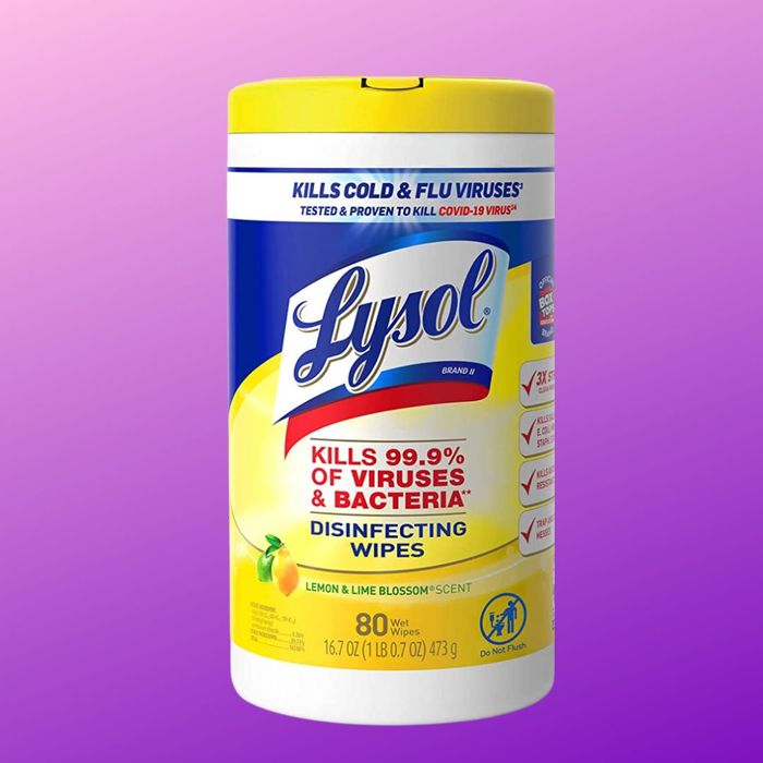 The disinfecting wipes