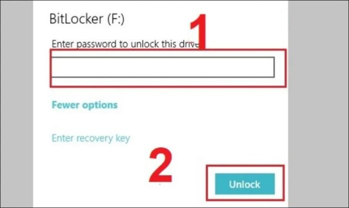 Hướng dẫn mở khóa ổ cứng sau khi đã thiết lập mật khẩu bằng BitLocker