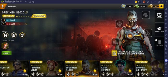 Danh sách xếp hạng các nhân vật trong Left to Survive: Zombie Games