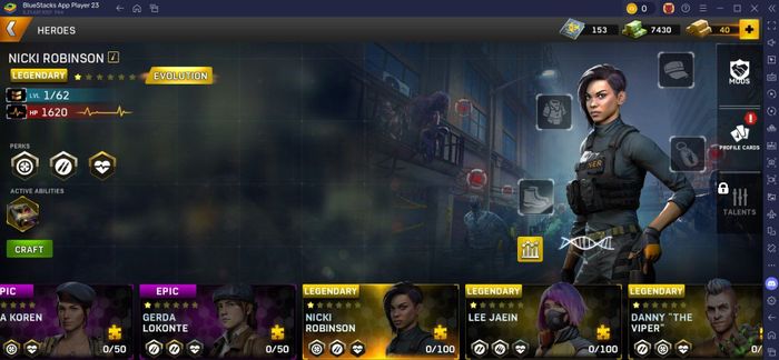 Danh sách xếp hạng các nhân vật trong Left to Survive: Zombie Games