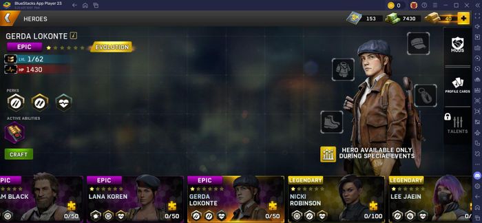 Bảng xếp hạng các nhân vật trong trò chơi Left to Survive: Zombie Games