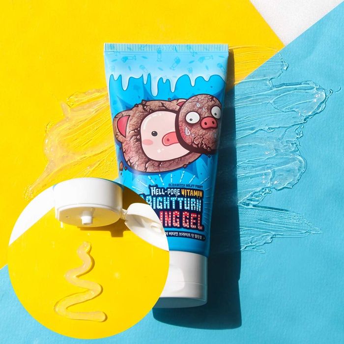 The peeling gel in its distinctive blue tube.