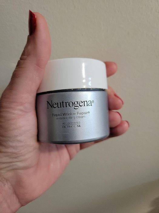 Reviewer's image of the retinol product