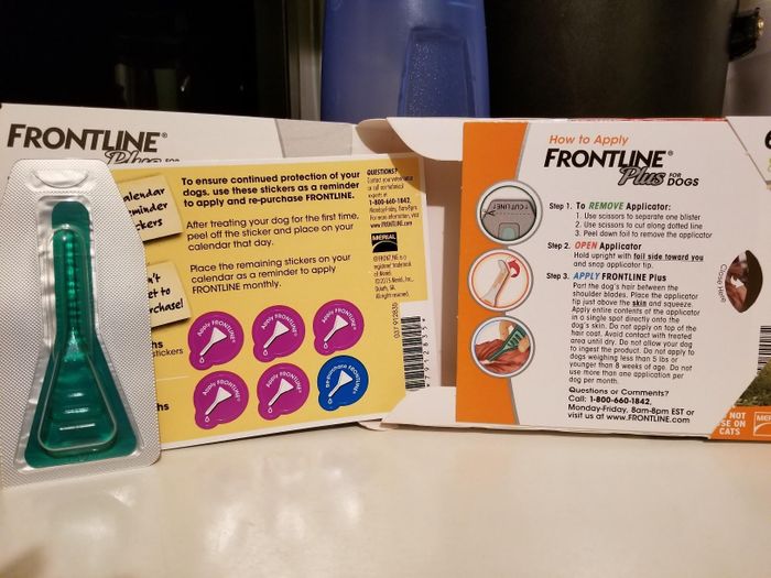 Everything included in the package, from the instructions and reminder stickers to how the doses are presented.